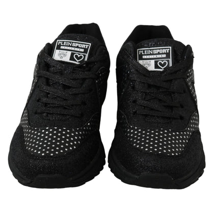 Philipp Plein Black Running Jasmines Sneakers Shoes