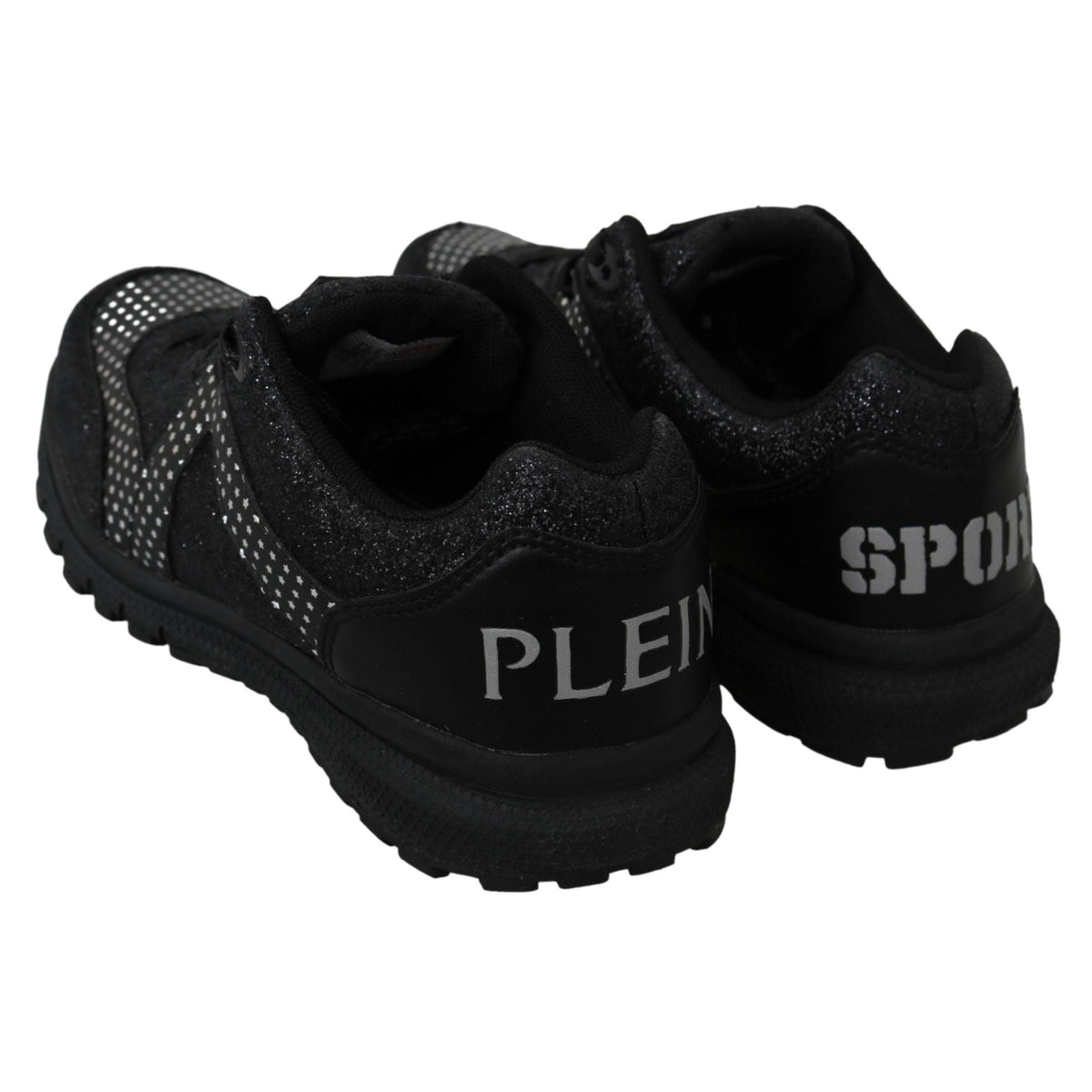 Philipp Plein Black Running Jasmines Sneakers Shoes