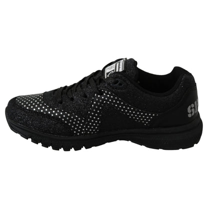 Philipp Plein Black Running Jasmines Sneakers Shoes