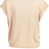 Pink Polyester Tops & T-Shirt-Modeoutlet