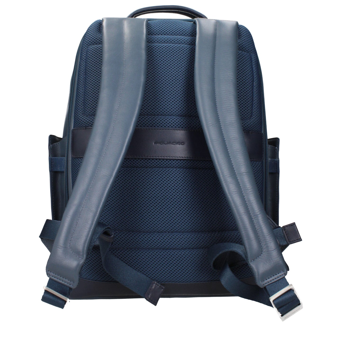 Piquadro Blue Leather Backpacks