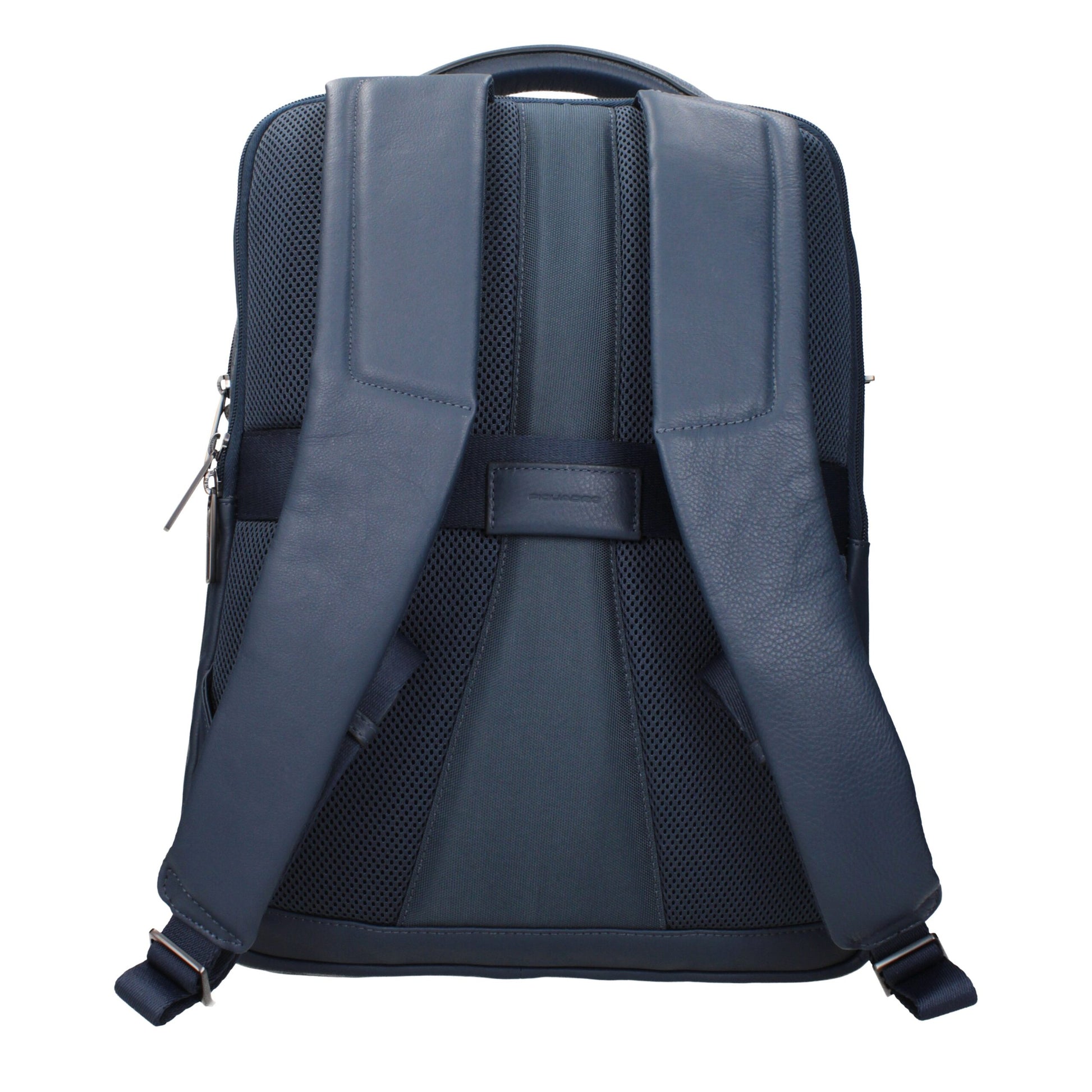 Piquadro Blue Leather Backpacks