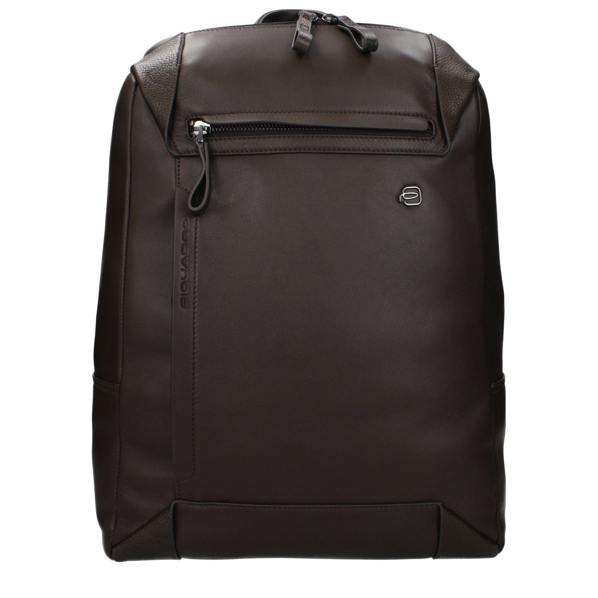 Piquadro Brown Leather Backpack
