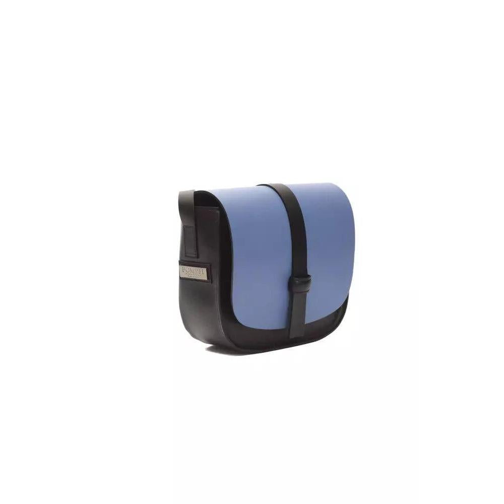 Pompei Donatella Blue Leather Women Crossbody Bag
