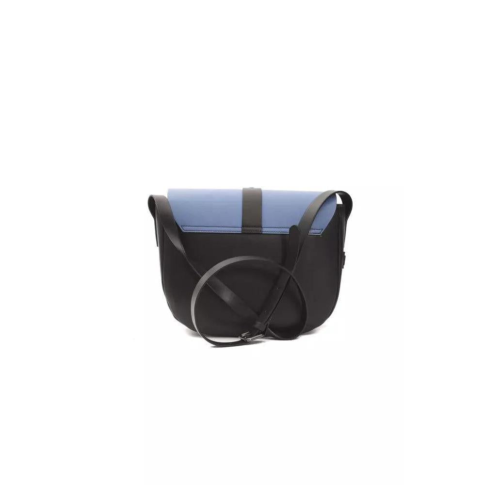 Pompei Donatella Blue Leather Women Crossbody Bag