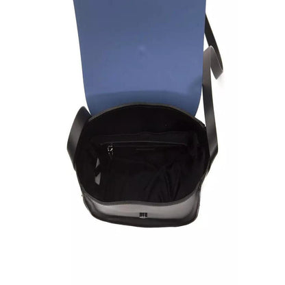 Pompei Donatella Blue Leather Women Crossbody Bag