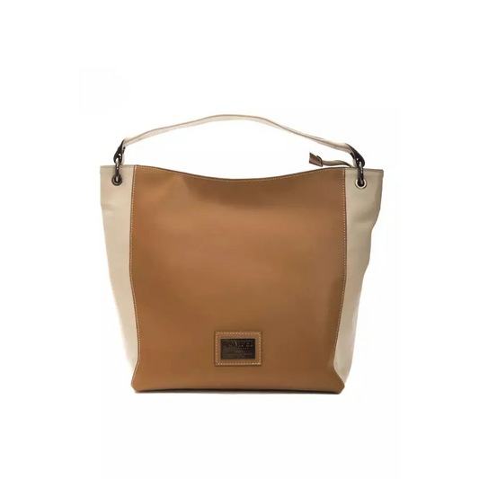 Pompei Donatella Brown Leather Women Shoulder Bag