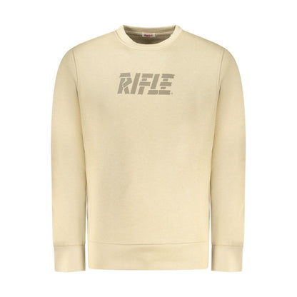 Rifle Beige Cotton Men Sweater