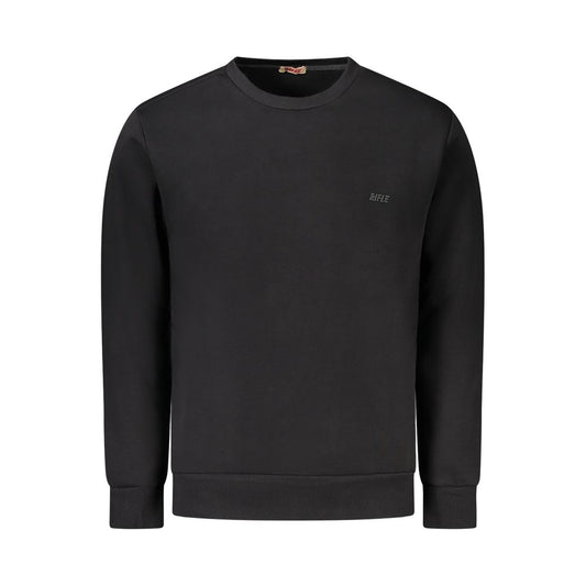 Rifle Black Cotton Men's Sweatshirt