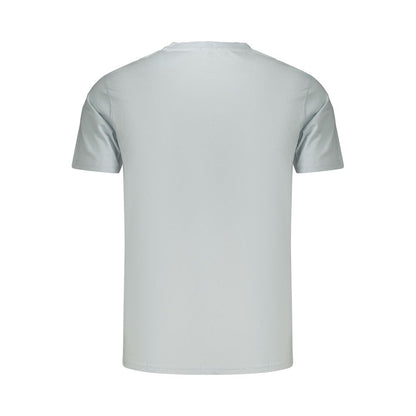 Rifle Light Blue Cotton Men's T-Shirt