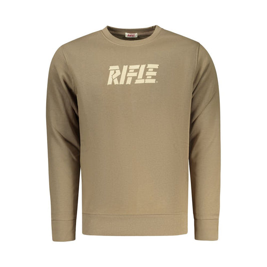 Rifle Marrone Cotton Men Sweatshirt
