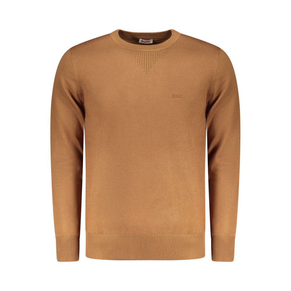 Rifle Marrone Viscosa Men Sweater