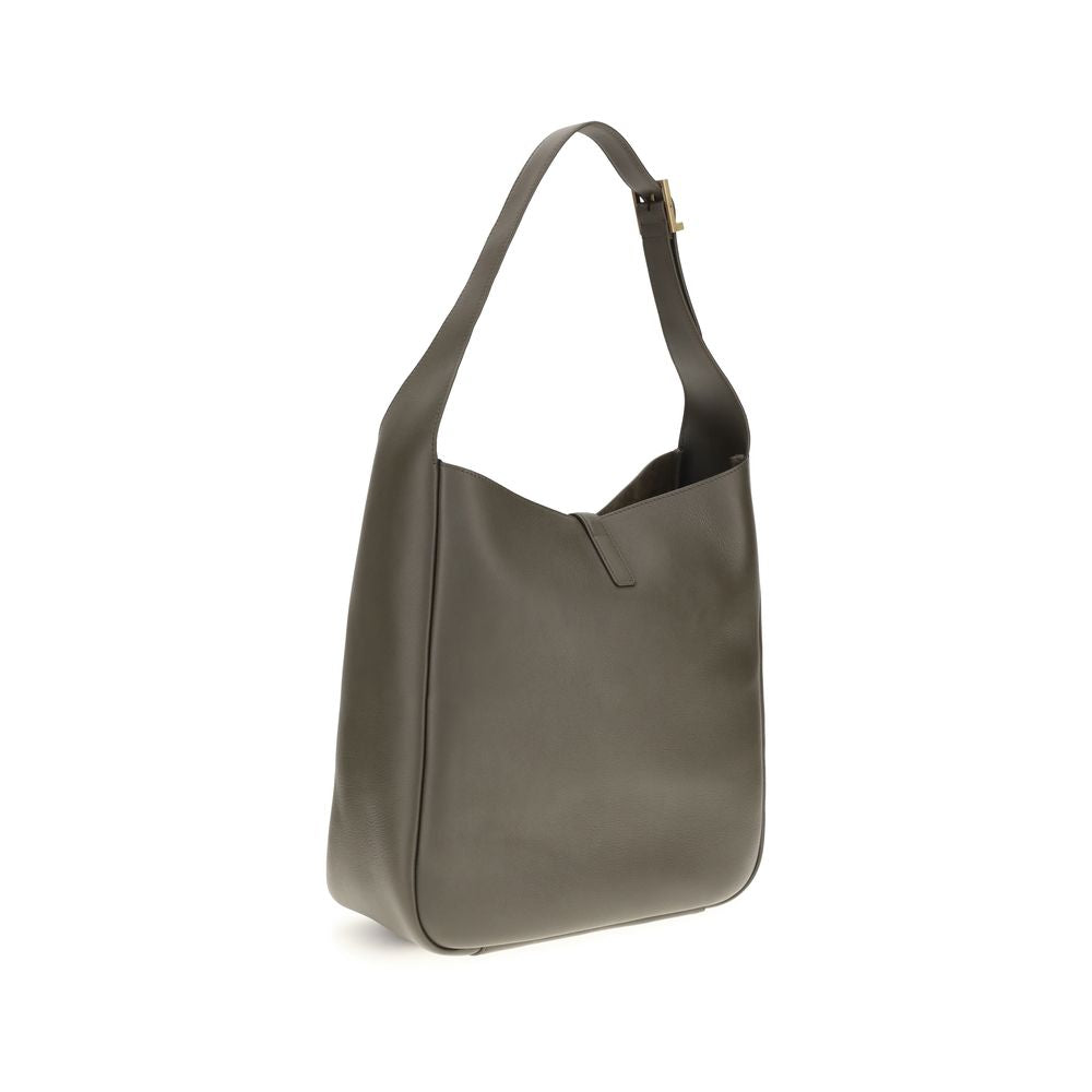 Saint Laurent Bicolor Calf Leather Bos Taurus Shoulder Bag