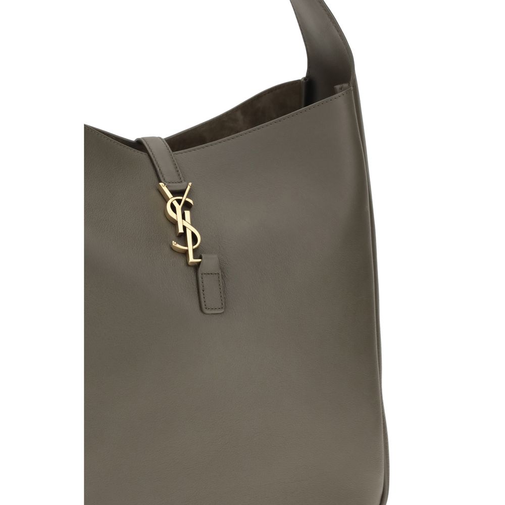 Saint Laurent Bicolor Calf Leather Bos Taurus Shoulder Bag