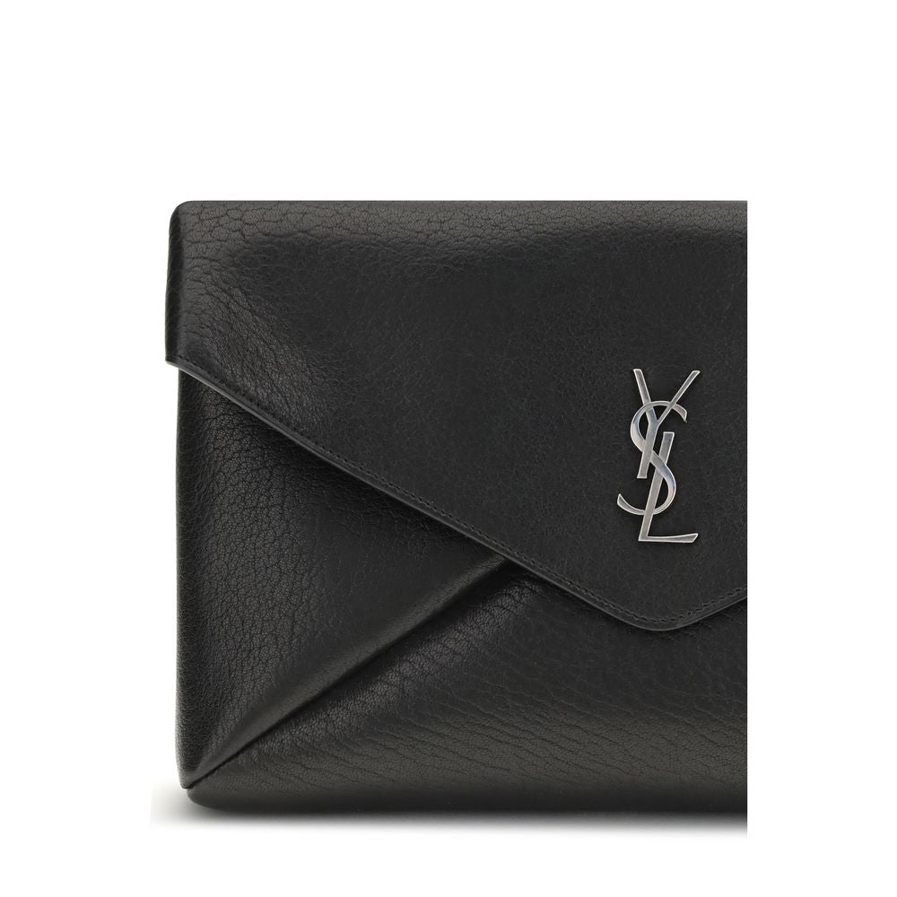 Saint Laurent Cassandre large envelope Clutch Bag
