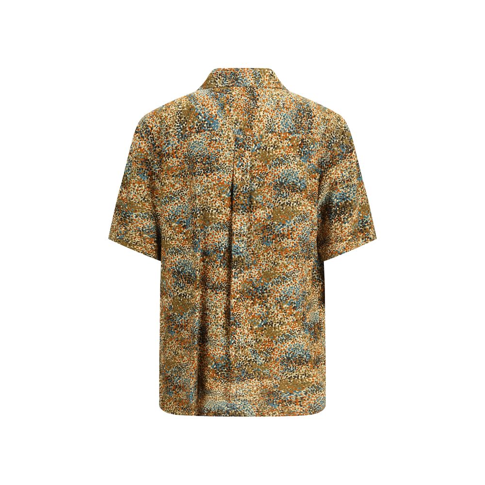 Saint Laurent Multicolor Viscose Pattern Shirt
