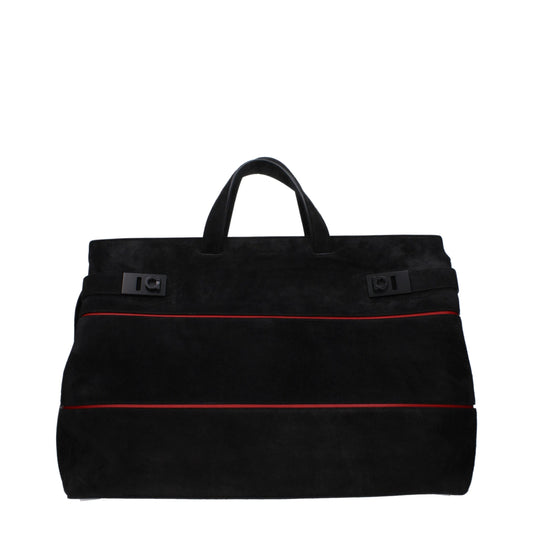 Salvatore Ferragamo Black Leather Handbag