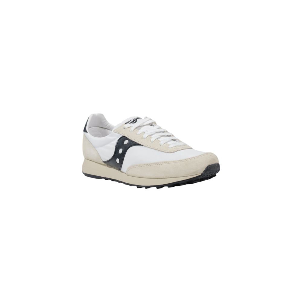 Saucony Black And White Leather Sneakers