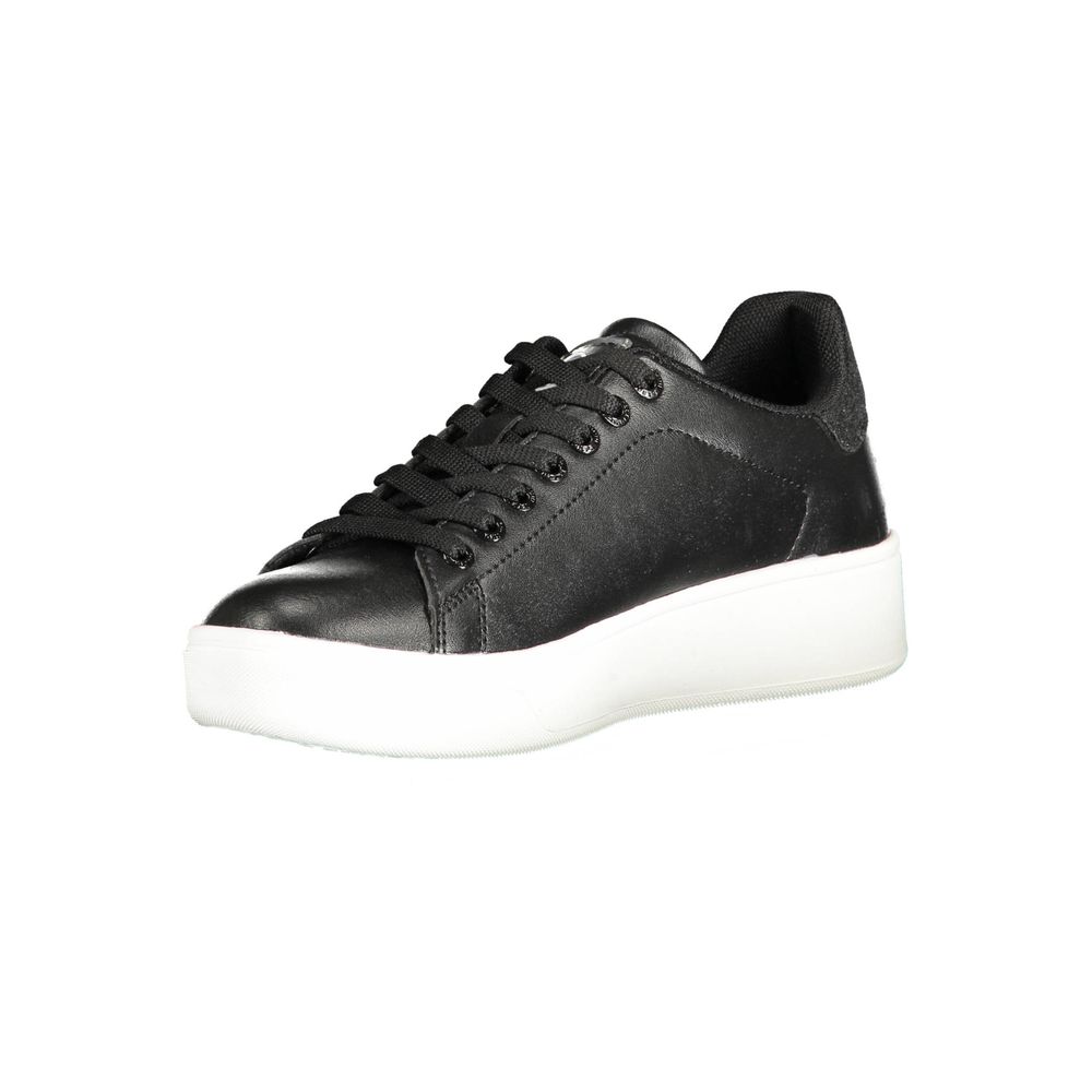 Sergio Tacchini Black Polyester Sneakers