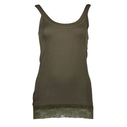 Silvian Heach Verde Cotton Women T-Shirt