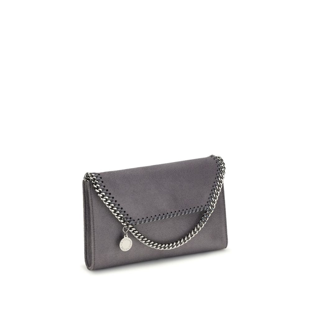 Stella McCartney Gray Polyester Shoulder Bag