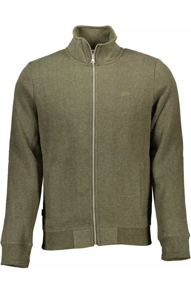 Superdry Grøn Bomuld Sweater-Modeoutlet