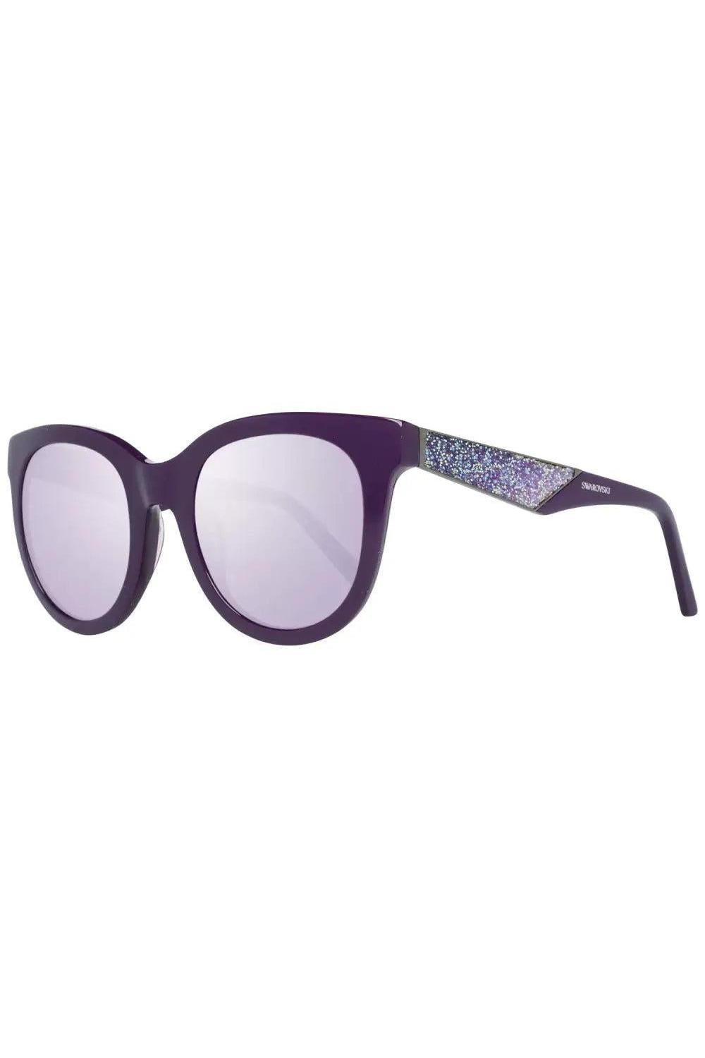 Swarovski Black Women Sunglasses (Lagersalg)