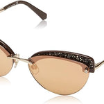 Swarovski Gold Women Sunglasses (Lagersalg)