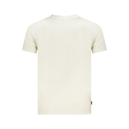 Timberland Beige Cotton Men T-Shirt