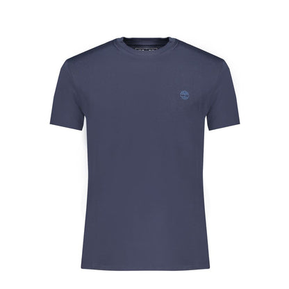Timberland Blue Cotton Men T-Shirt