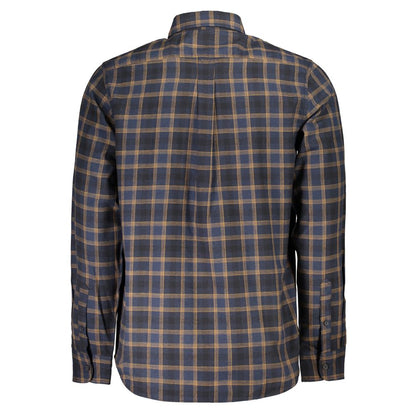 Timberland Blue Cotton Men's Shirt