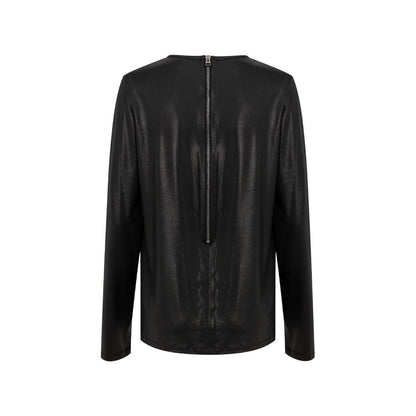 Tom Ford Black Viscose Long Sleeve T-Shirt