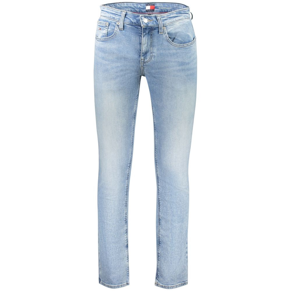 Tommy Hilfiger Azzurro Cotton Men's Jeans