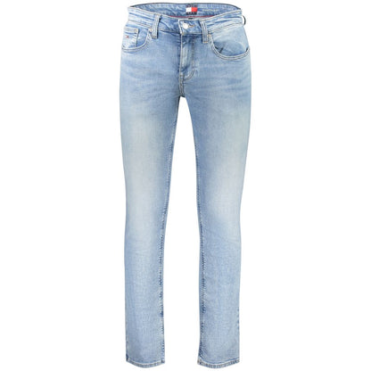 Tommy Hilfiger Azzurro Cotton Men's Jeans