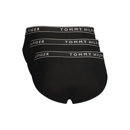 Tommy Hilfiger Black Cotton Men's Brief