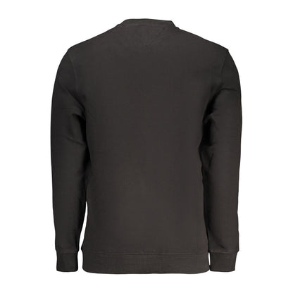 Tommy Hilfiger Black Cotton Men's Sweatshirt