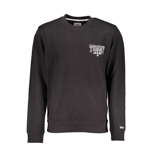 Tommy Hilfiger Black Cotton Men's Sweatshirt