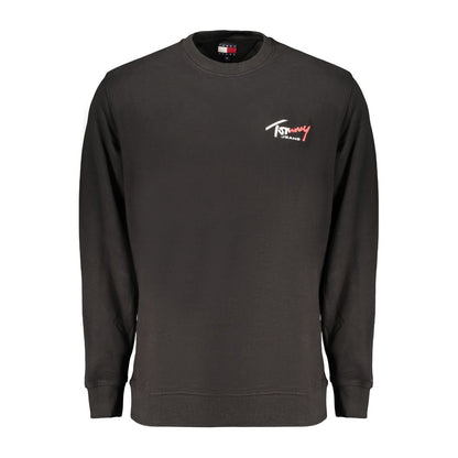 Tommy Hilfiger Black Cotton Men's Sweatshirt