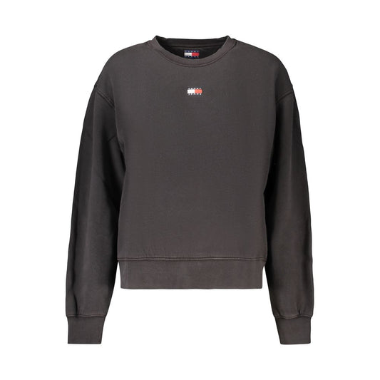 Tommy Hilfiger Black Cotton Sweatshirt