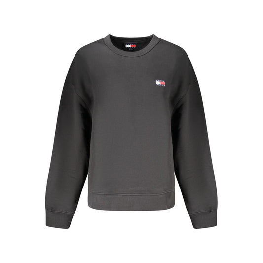 Tommy Hilfiger Black Cotton Women Sweater