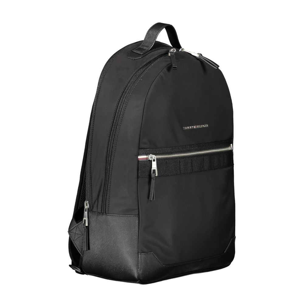 Tommy Hilfiger TO-27519 sort rygsæk i polyester til mænd