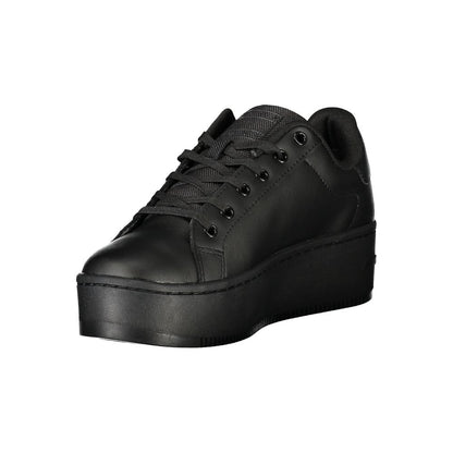 Tommy Hilfiger Black Polyethylene Women Sneakers