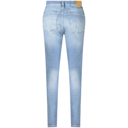 Tommy Hilfiger Blu Cotton Women's Skinny Jeans