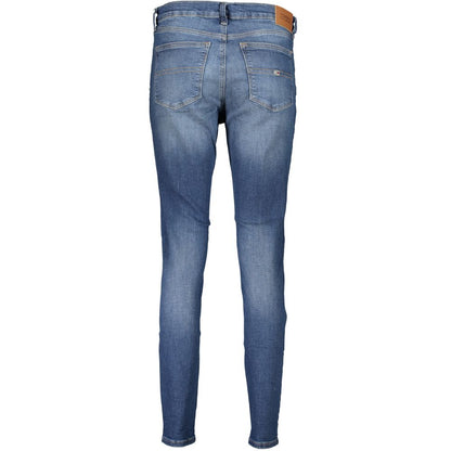 Tommy Hilfiger Blu Cotton Women's Skinny Jeans