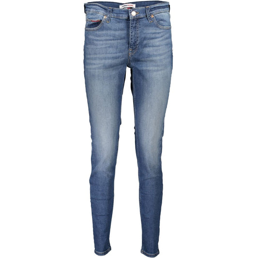 Tommy Hilfiger Blu Cotton Women's Skinny Jeans