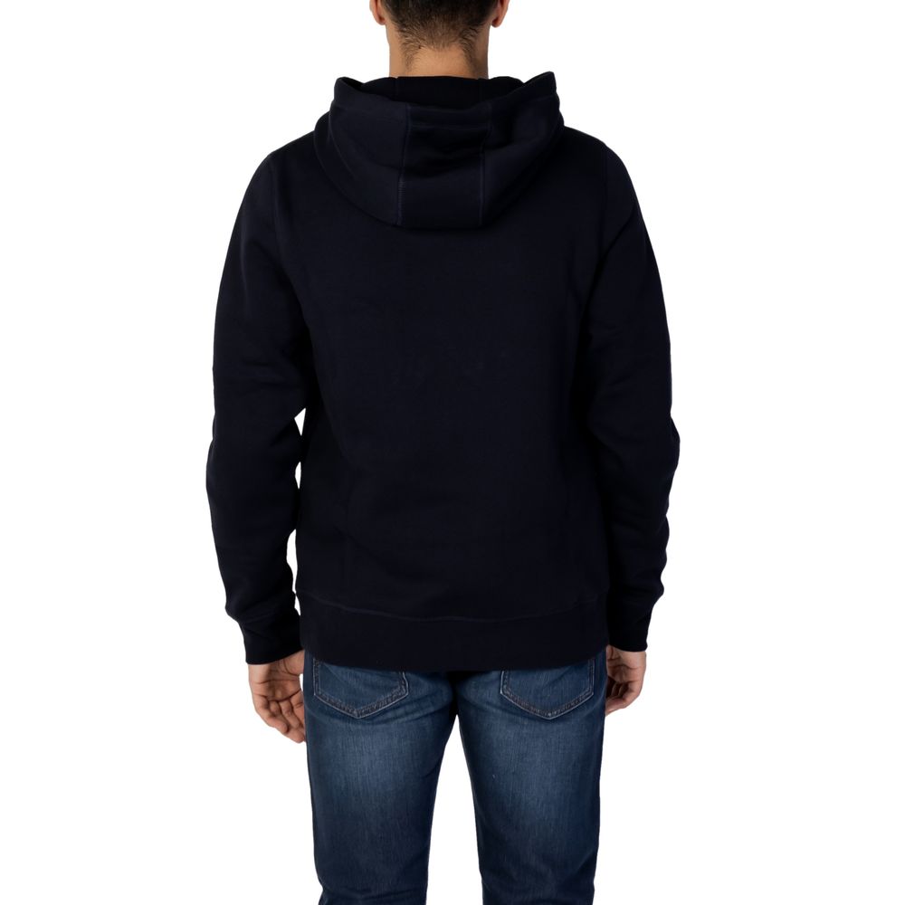 Tommy Hilfiger Blue Cotton Hoodie