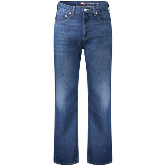 Tommy Hilfiger Blue Cotton Men Jeans