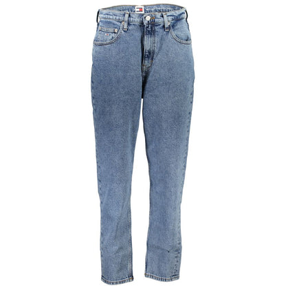 Tommy Hilfiger Blue Cotton Women Jeans