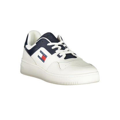 Tommy Hilfiger Blue Leather Men Sneakers