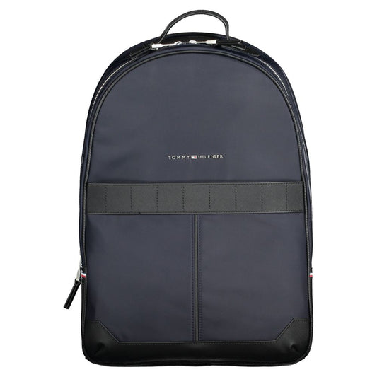 Tommy Hilfiger TO-20402 blå rygsæk i polyester til mænd